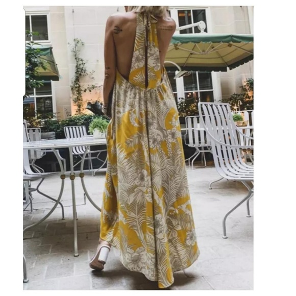 Zara Dresses Zara Flowy Print Dress 336 Poshmark